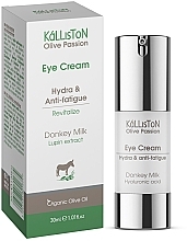 Парфумерія, косметика Крем для шкіри навколо очей з ослячим молоком - Kalliston Relax Eye Cream With Donkey Milk