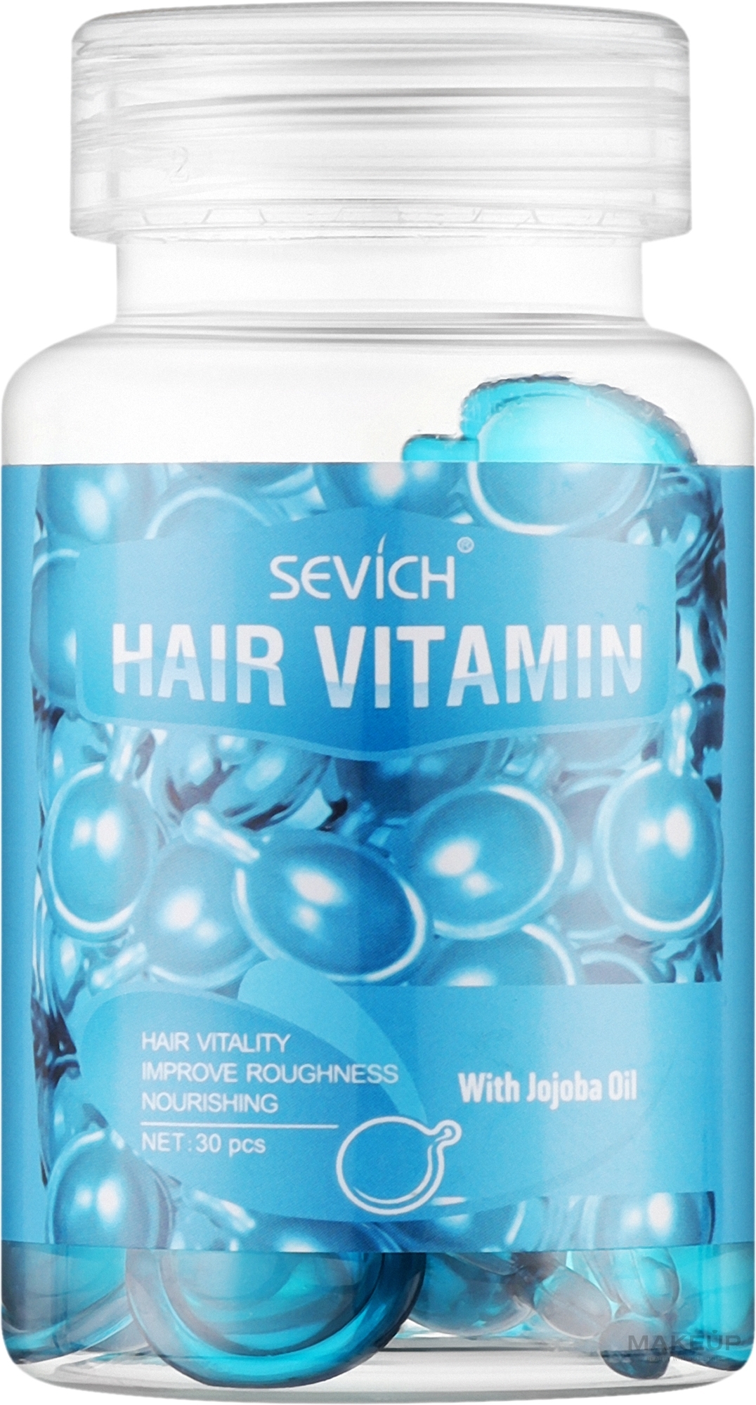 Капсули для волосся "Глибоке відновлення та блиск" - Sevich Hair Vitamin With Jojoba Oil — фото 30шт