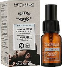 Масло для бороды смягчающее - Phytorelax Laboratories Men's Grooming Beard Oil Detangles & Shines — фото N2