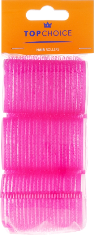 Бигуди-липучки для волос "Velcro" диаметр 38мм, 6шт, 0386 - Top Choice — фото N1