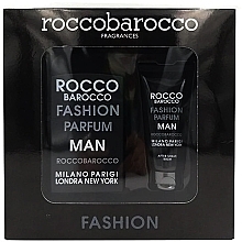 Духи, Парфюмерия, косметика Roccobarocco Fashion Man - Набор (edt/75ml + ash/balm/100ml)