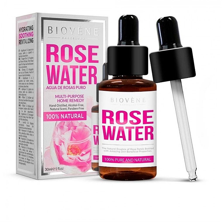 Розовая вода - Biovene Rose Water — фото N2