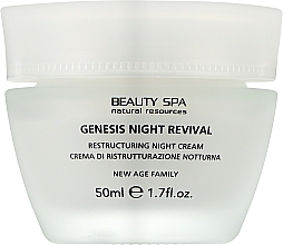 Парфумерія, косметика Нічний ліфтинговий крем - Beauty Spa Genesis Night Revival
