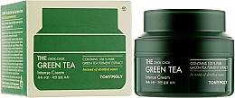 Парфумерія, косметика Інтенсивний зволожувальний крем з екстрактом зеленого чаю - Tony Moly The Chok Chok Green Tea Intense Cream