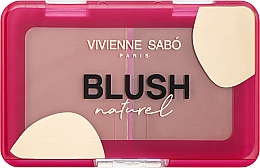 Палетка румян для лица - Vivienne Sabo Blush Naturel Palette — фото N1