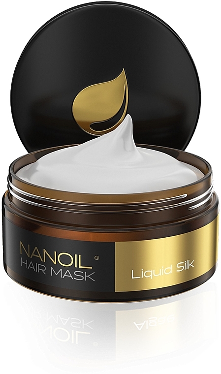 Маска для волос с протеинами шелка - Nanoil Liquid Silk Hair Mask — фото N4