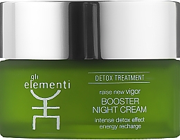 Духи, Парфюмерия, косметика Крем для лица ночной - Gli Elementi Detox Line Booster Night Cream (тестер)