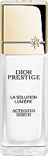 Духи, Парфюмерия, косметика Восстанавливающая и осветляющая сыворотка - Dior Prestige Solution Lumiere Activated Serum