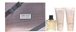 Парфумерія, косметика Jimmy Choo Illicit Flower - Набір (edt/100ml + b/lot/100ml + sh/gel/100ml)