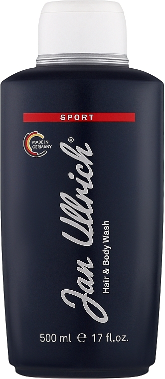 Чоловічий шампунь для волосся та тіла - Bettina Barty Jan Ullrich Sport Hair & Body Shampoo — фото N1