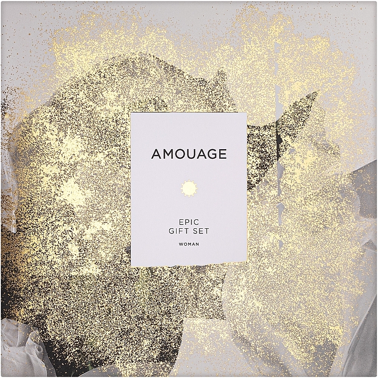 Amouage Epic For Woman - Набор (edp/100ml + b/lot/60ml + sh/gel/60ml) — фото N1