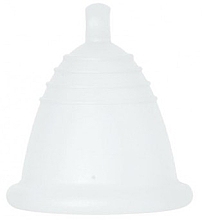 Парфумерія, косметика Менструальна чаша з кулькою, розмір L, прозора - MeLuna Sport Shorty Menstrual Cup Ball