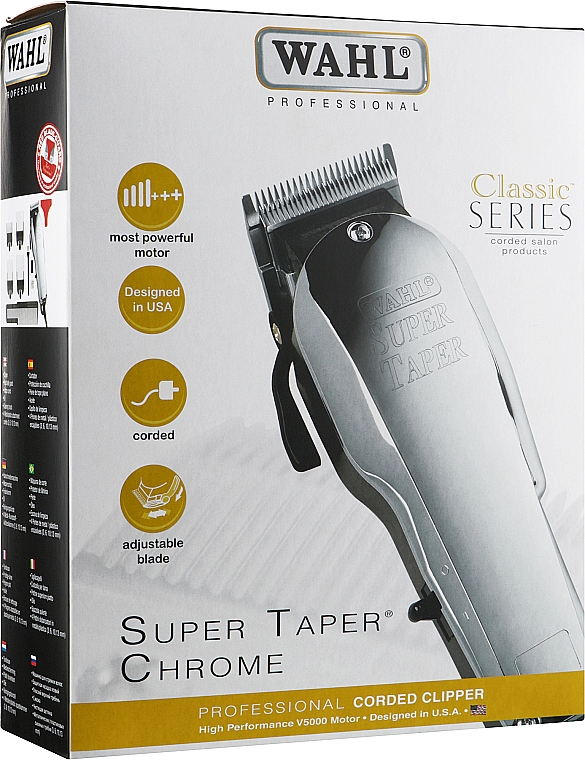Машинка для стрижки волос - Wahl Chrome Super Taper — фото N2