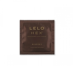 Презервативы, 3 шт. - Lelo HEX Respect XL — фото N3