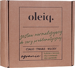 Парфумерія, косметика Набір - Oleiq (hydrolat/100ml + oil/100ml + oil/30ml)