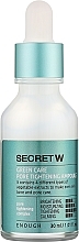 Парфумерія, косметика Сироватка для обличчя - Enough Secret W Green Care Pore Tightening Ampoule