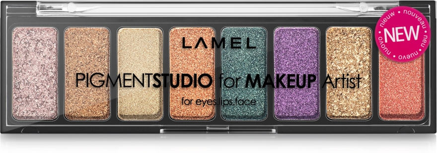 Пигменты для макияжа - LAMEL Make Up Pigment Studio For Makeup Artist — фото N2