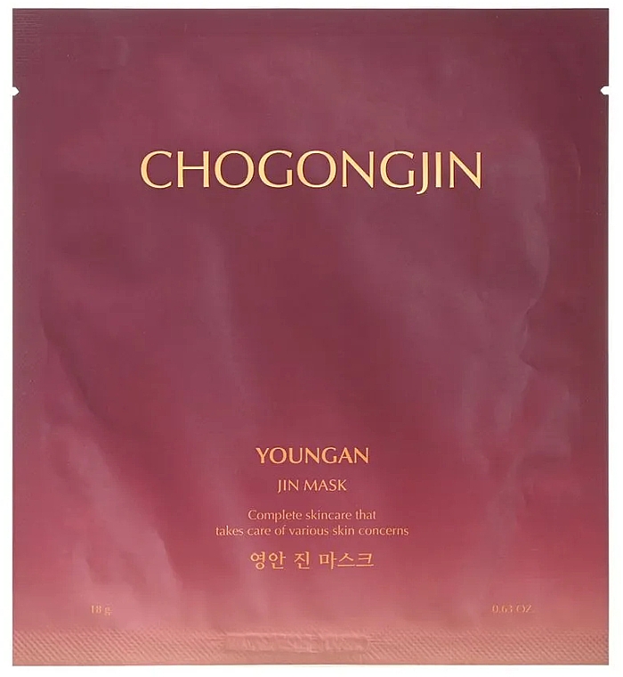 Маска для лица - Missha Chogongjin Youngan Jin Mask  — фото N1