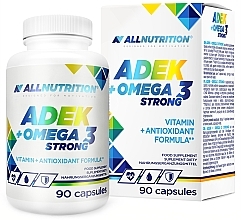Харчова добавка "Вітаміни АДЕК та Омега 3" - Allnutrition Vitamin ADEK + Omega 3 Strong — фото N1