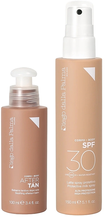 Набір - Diego Dalla Palma Body Kit SPF30 (b/milk/150 ml + after/sun/lot/100 ml + bag) — фото N3