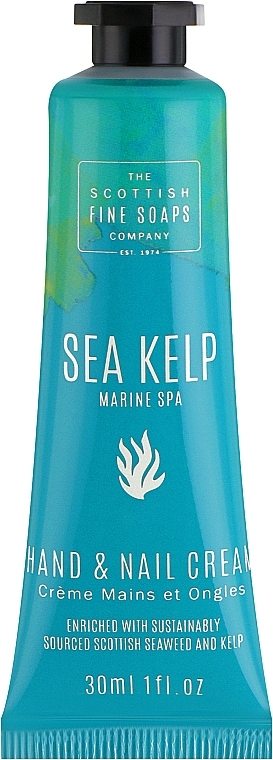 Морський СПА-крем для рук і нігтів - Scottish Fine Soaps Sea Kelp Hand & Nail Cream — фото N1