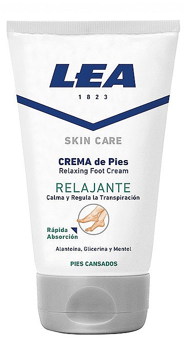 Розслаблювальний крем для ніг - Lea Skin Care Relaxing Foot Cream — фото N1