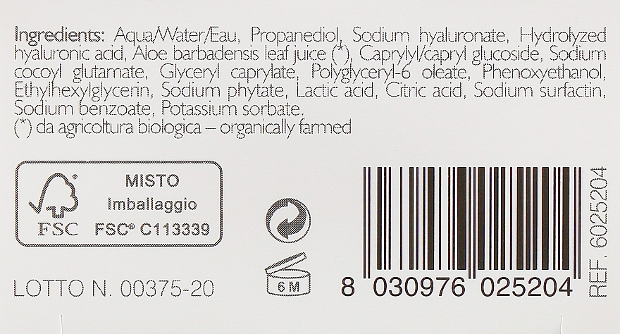 УЦЕНКА Гиалуроновая сыворотка - Phytorelax Laboratories Bio Concentrated Active Facial Serum * — фото N3