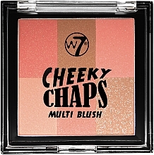 Духи, Парфюмерия, косметика Румяна - W7 Cheeky Chaps Multi Blush