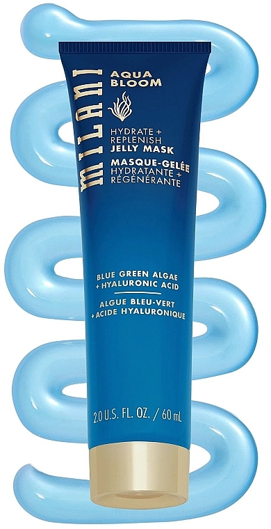 Желейная маска для лица - Milani Aqua Bloom Hydrate + Replenish Jelly Mask — фото N1