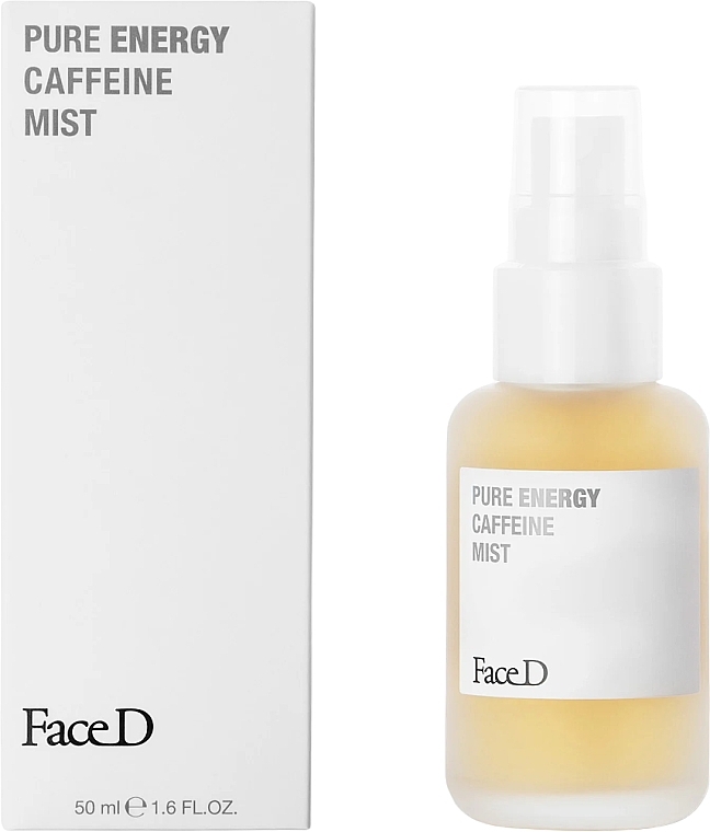 Кофеїновий міст для обличчя - FaceD Pure Energy Caffeine Mist — фото N1