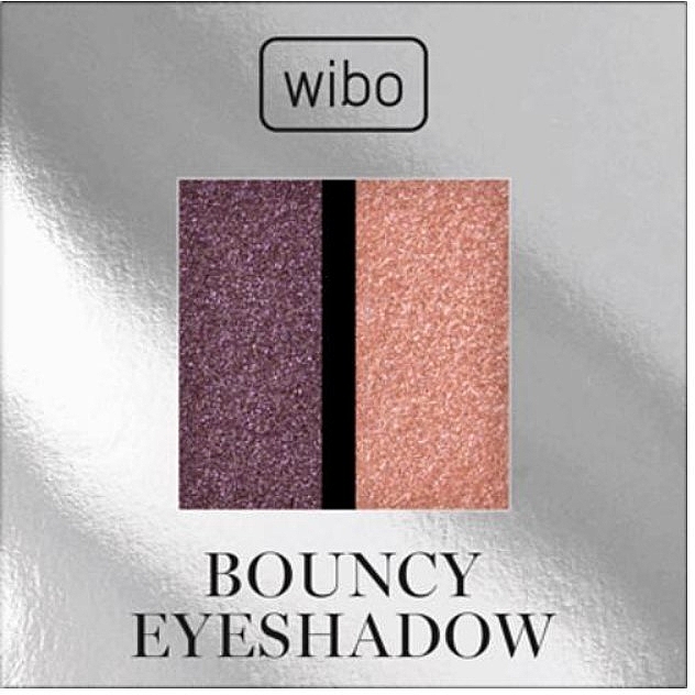 Тіні для повік подвійні - Wibo Bouncy Eyeshadow — фото N1