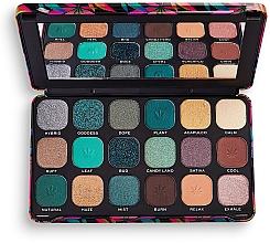 Палетка тіней - Makeup Revolution Forever Flawless Chilled Eyeshadow Palette — фото N3