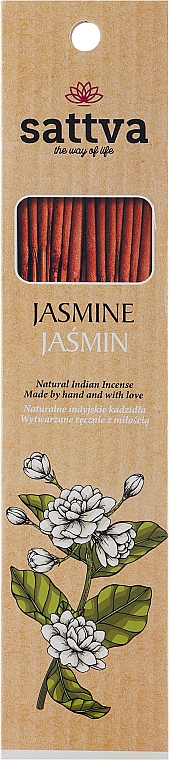 Ароматичні палички "Жасмин" - Sattva Jasmine — фото N1