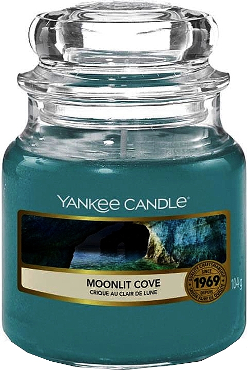 Ароматическая свеча в банке - Yankee Candle Moonlit Cove — фото N1