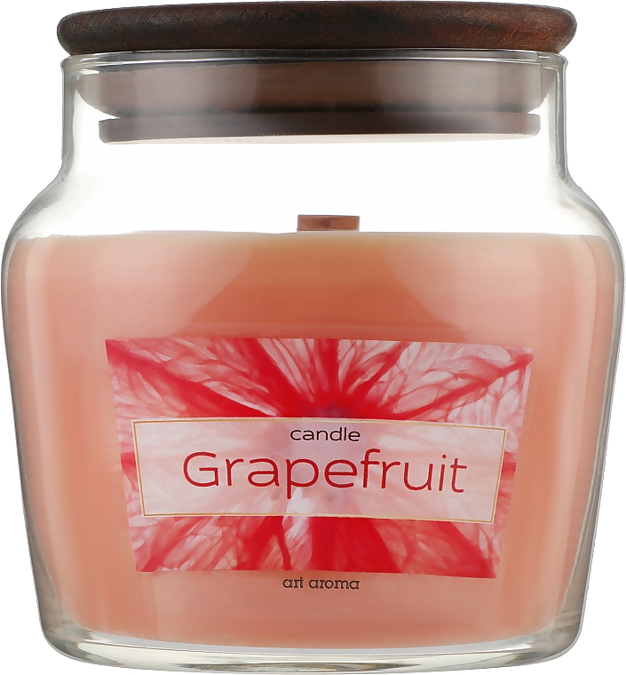 Ароматическая свеча "Грейпфрут" - ArtAroma Candle Grapefruit — фото N1