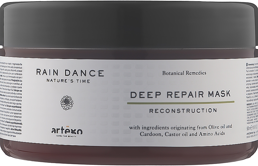Маска для глибокого відновлення волосся - Artego Rain Dance Deep Repair Mask — фото N3