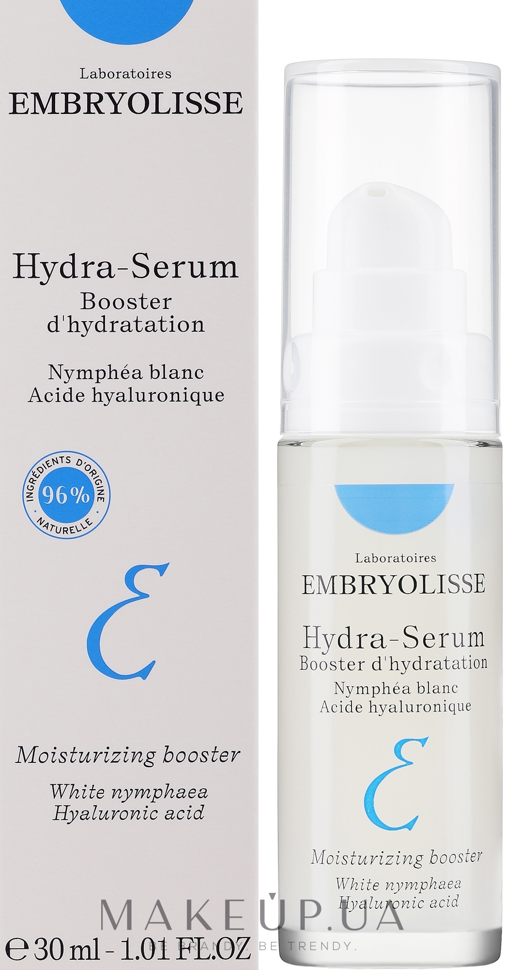 Освіжальна сироватка для обличчя - Embryolisse Laboratories Hydra-Serum — фото 30ml