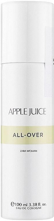 Zara Woman Apple Juice All-Over Spray - Универсальный спрей-дезодорант — фото N1