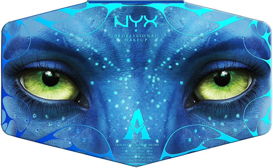 Палетка теней для век - NYX Professional Makeup Avatar Color Palette 