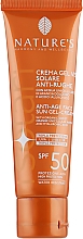 Захисний крем-гель для обличчя - Nature's I Solari Anti-Age Face Sun Gel Cream SPF-50 — фото N2