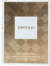 Парфумерія, косметика Elizabeth Arden Untold - Парфумована вода (пробник)