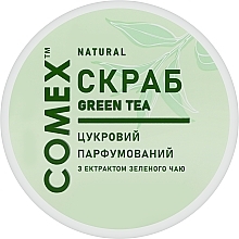 Духи, Парфюмерия, косметика Скраб для тела сахарный парфюмированный "Зеленый чай" натуральный - Comex Ayurvedic Natural