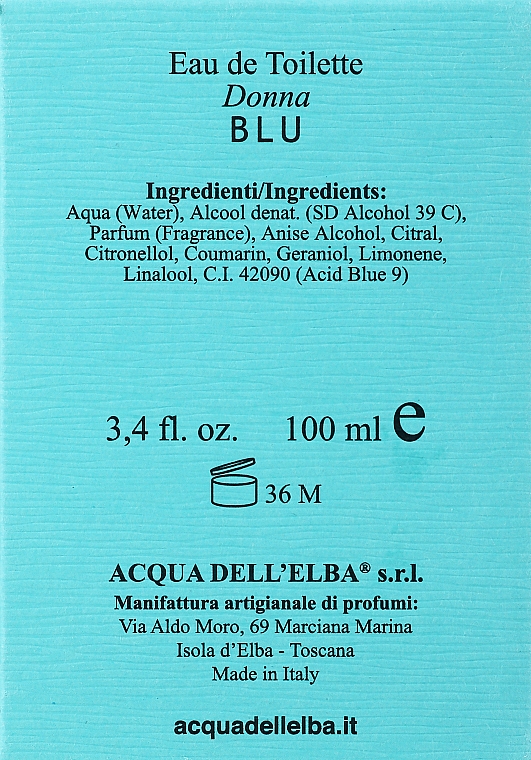 Acqua Dell Elba Blu - Туалетна вода — фото N6