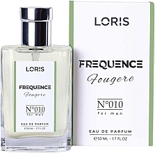 Парфумерія, косметика Loris Parfum Frequence E010 - Парфумована вода (тестер з кришечкою)