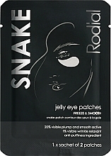 Гидрогелевые патчи для кожи вокруг глаз - Rodial Snake Jelly Eye Patches — фото N1