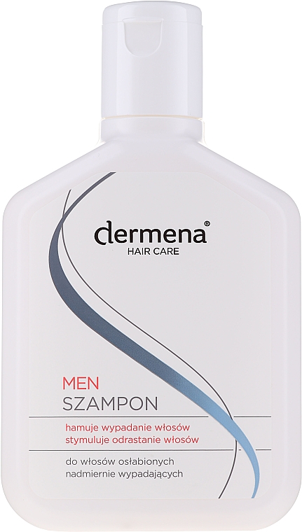 Шампунь для мужчин стимулирующий рост волос - Dermena Hair Care Men Shampoo — фото N4