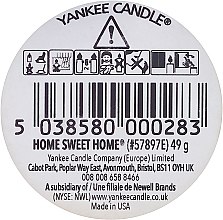 Ароматическая свеча "Дом милый дом" - Yankee Candle Scented Votive Home Sweet Home — фото N2