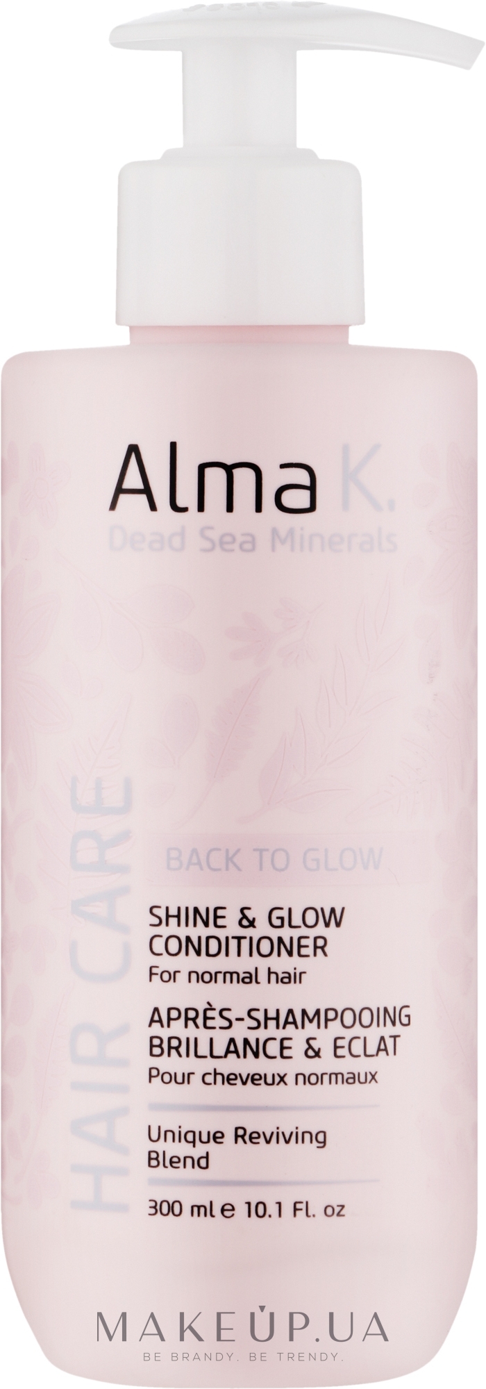 Кондиціонер для блиску та сяяння волосся - Alma K. Hair Care Shine & Glow Conditioner — фото 300ml