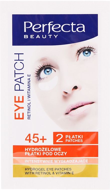 Гидрогелевая маска-патч под глаза - Perfecta Beauty Eye Patch 45+