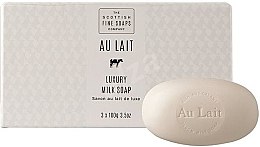 Набор - Scottish Fine Soaps Au Lait (soap/3x100g) — фото N1